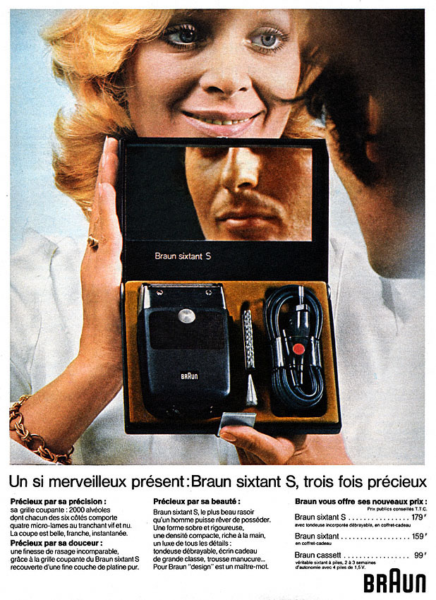 Publicit� Braun 1970