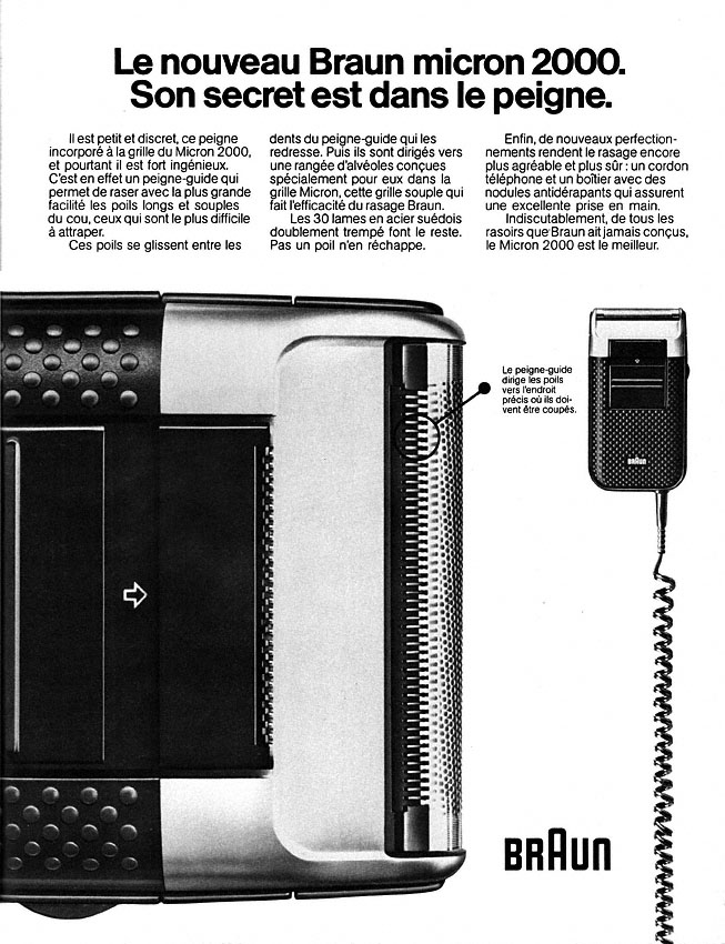 Publicit� Braun 1979