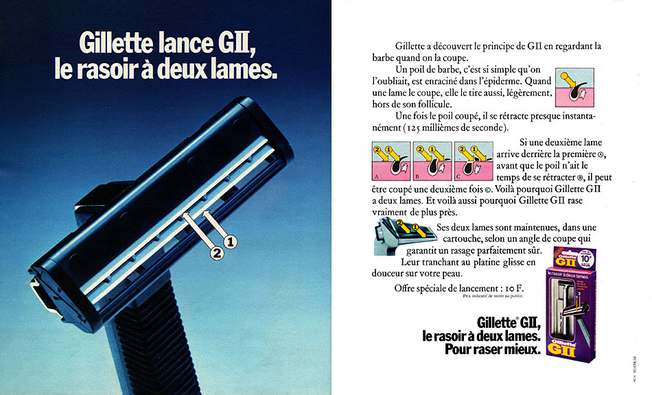 Marque Gilette 1972