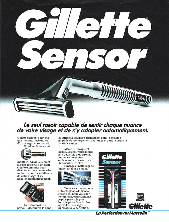 Marque Gilette 1993