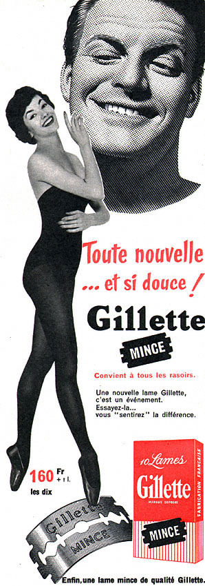 Marque Gilette 1958
