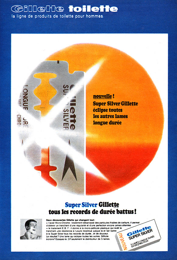 Marque Gilette 1967