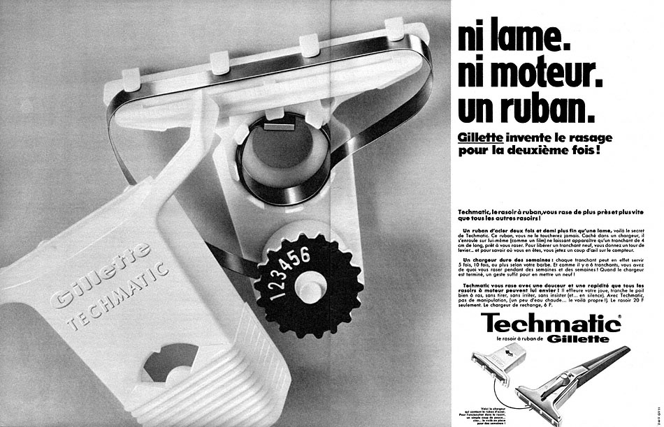 Marque Gilette 1968