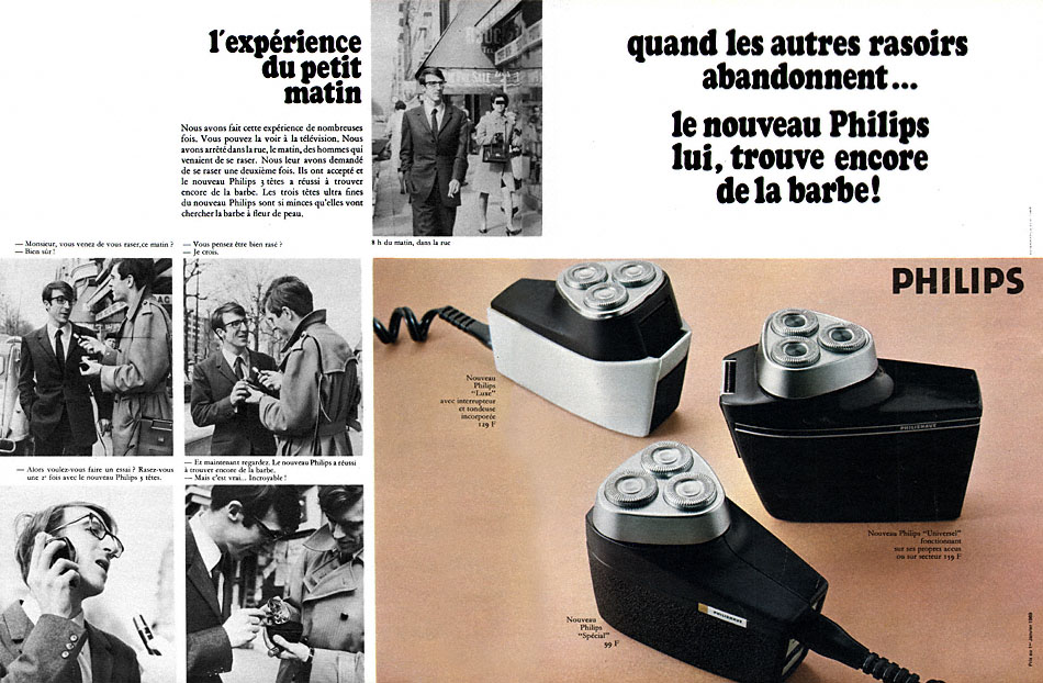 Publicit� Philips 1969