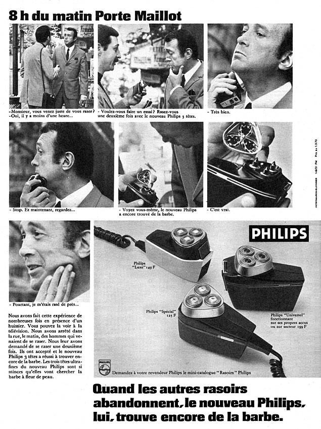 Publicit� Philips 1970