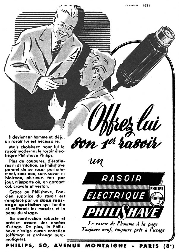 Publicit� Philips 1949