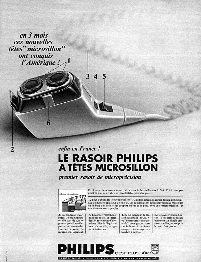 Publicit� Philips 1966