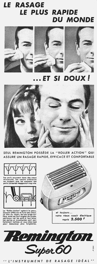Publicit� Remington 1958