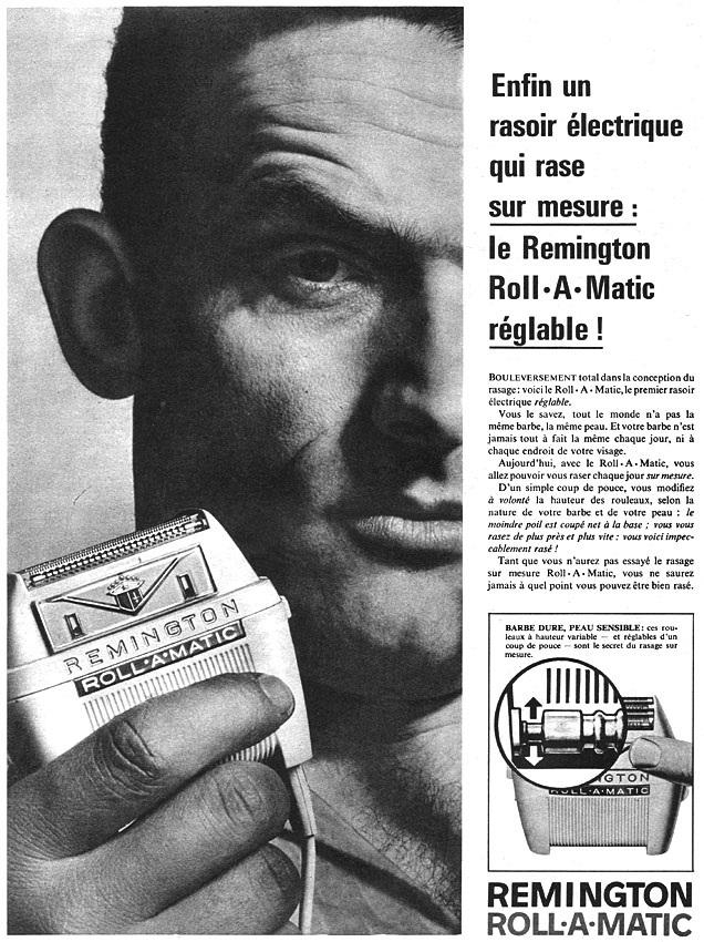 Publicit� Remington 1961