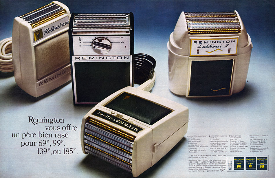 Publicit� Remington 1966