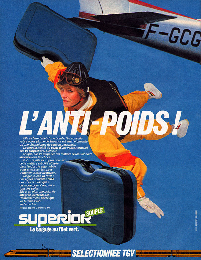 Publicit� Bagages 1983