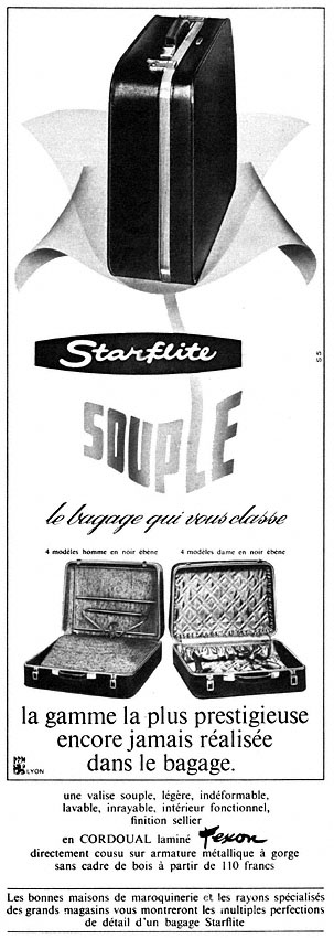 Publicit� Bagages 1966