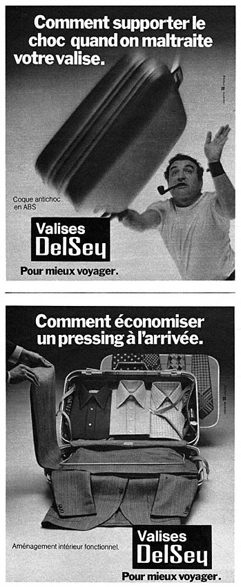 Publicit� Delsey 1975
