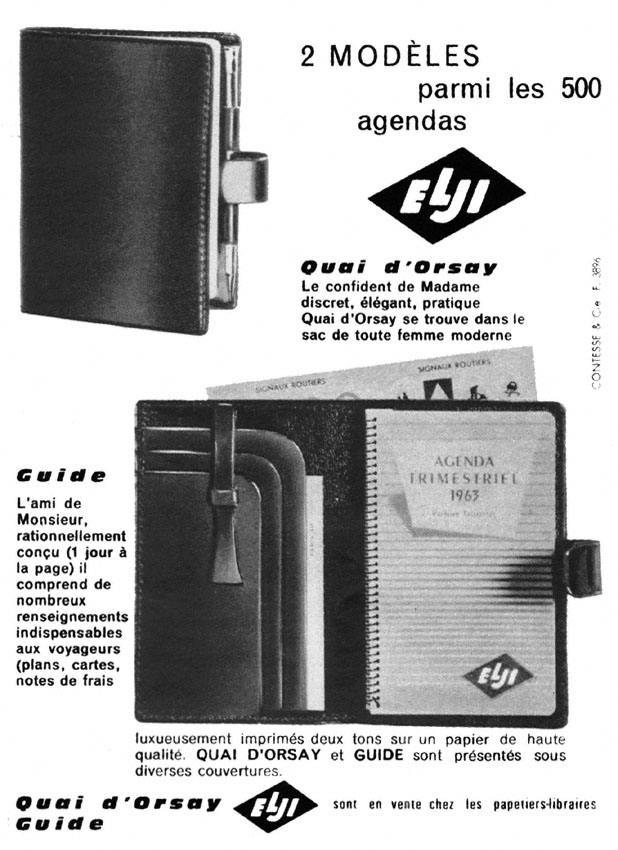 Publicit� Elji 1962