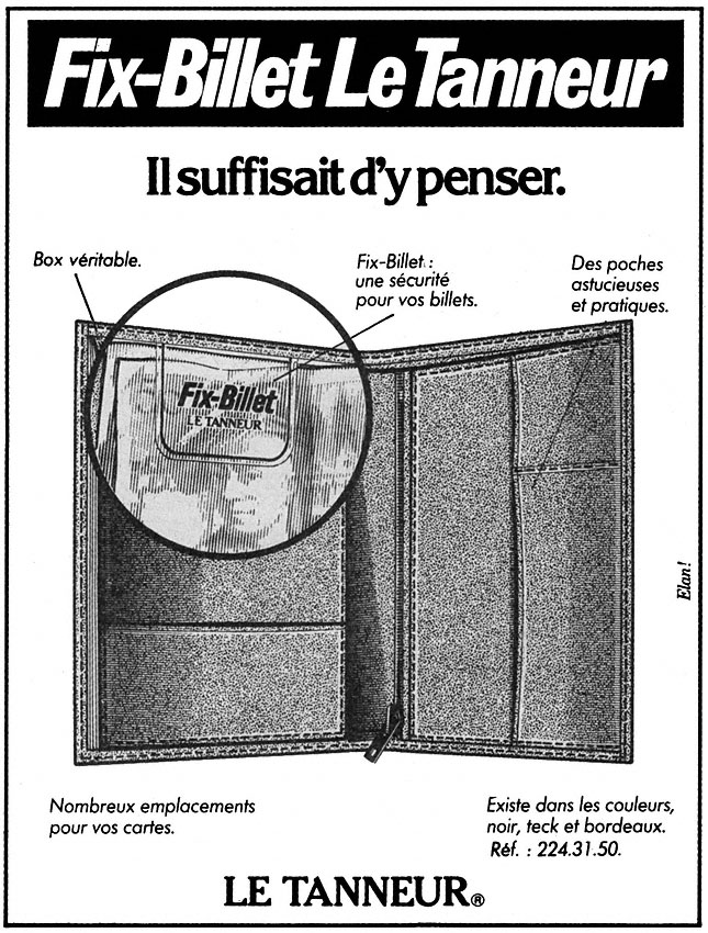 Marque Le Tanneur 1983