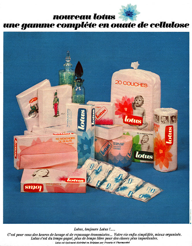 Publicit� Lotus 1966