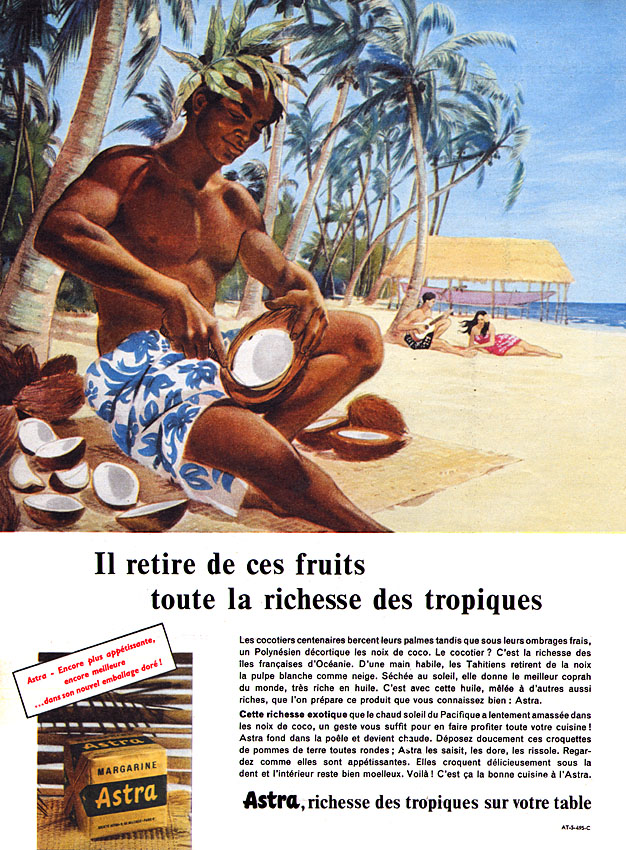 Publicit� Astra 1957