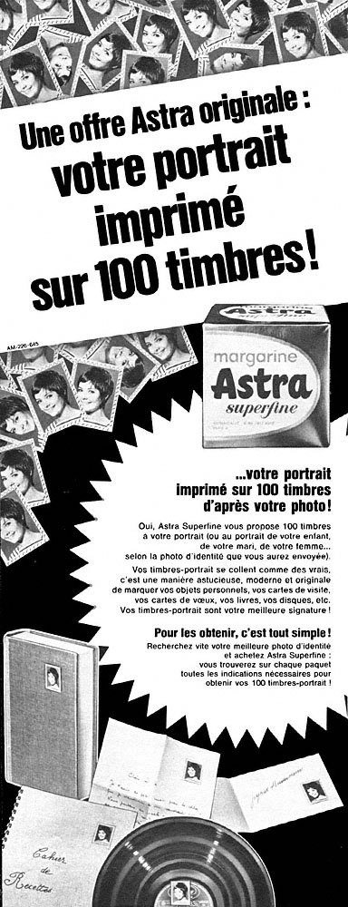 Publicit� Astra 1967