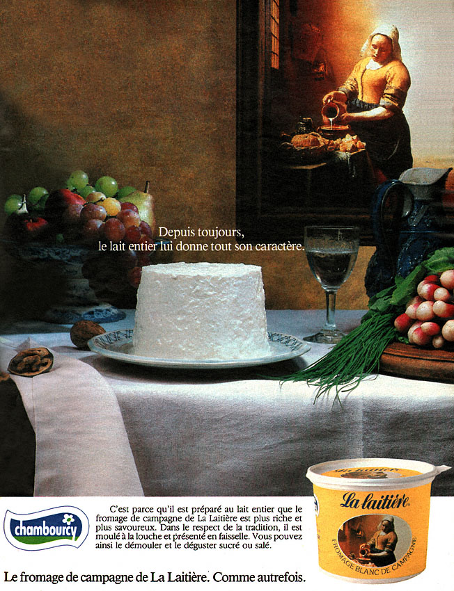 Publicit� Chambourcy 1986