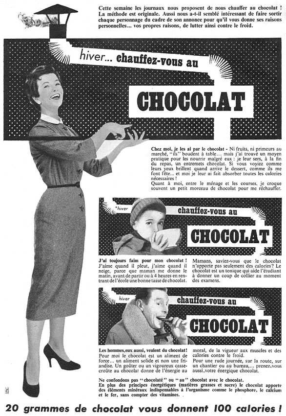 Marque Chocolat 1955