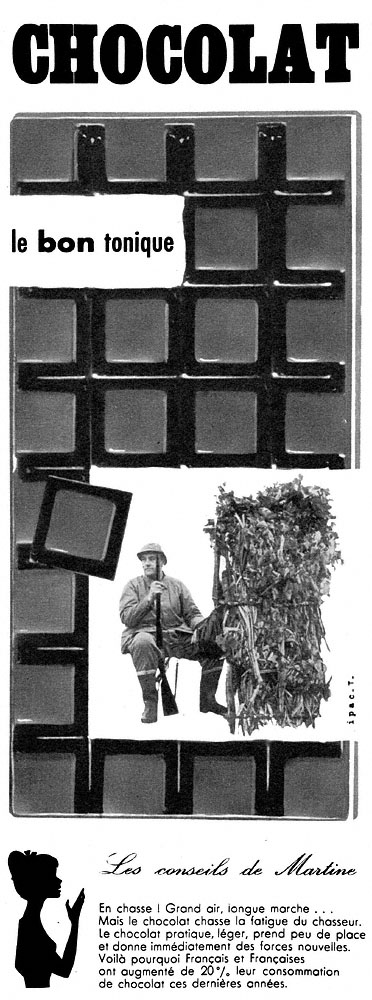 Marque Chocolat 1958