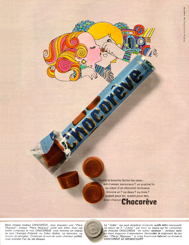 Publicit� Chocor�ve 1968