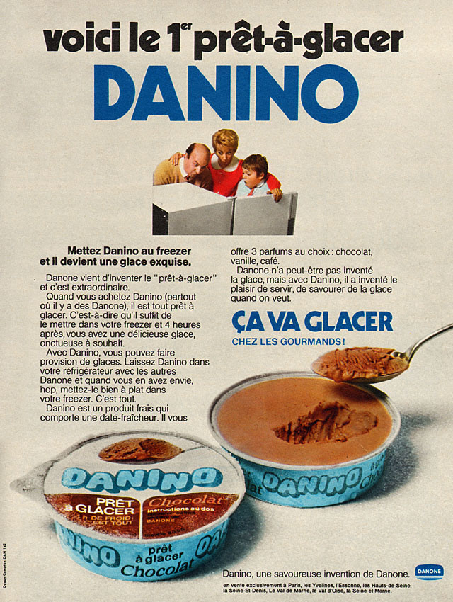 Publicit� Danone 1970