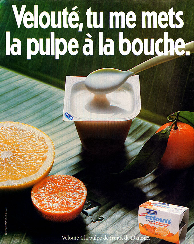 Publicit� Danone 1984