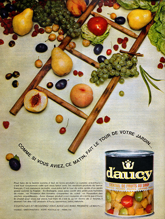 Publicit� D'Aucy 1963