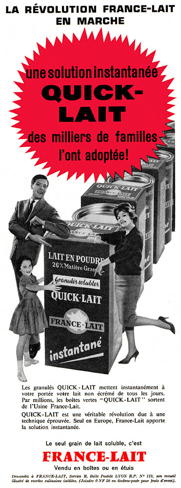 Marque France Lait 1960