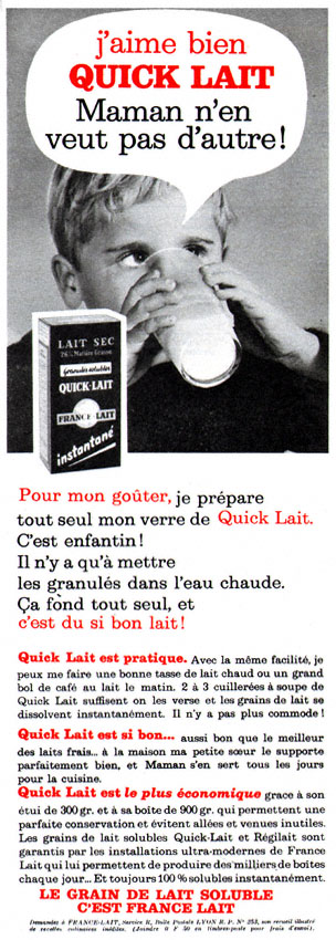 Marque France Lait 1963