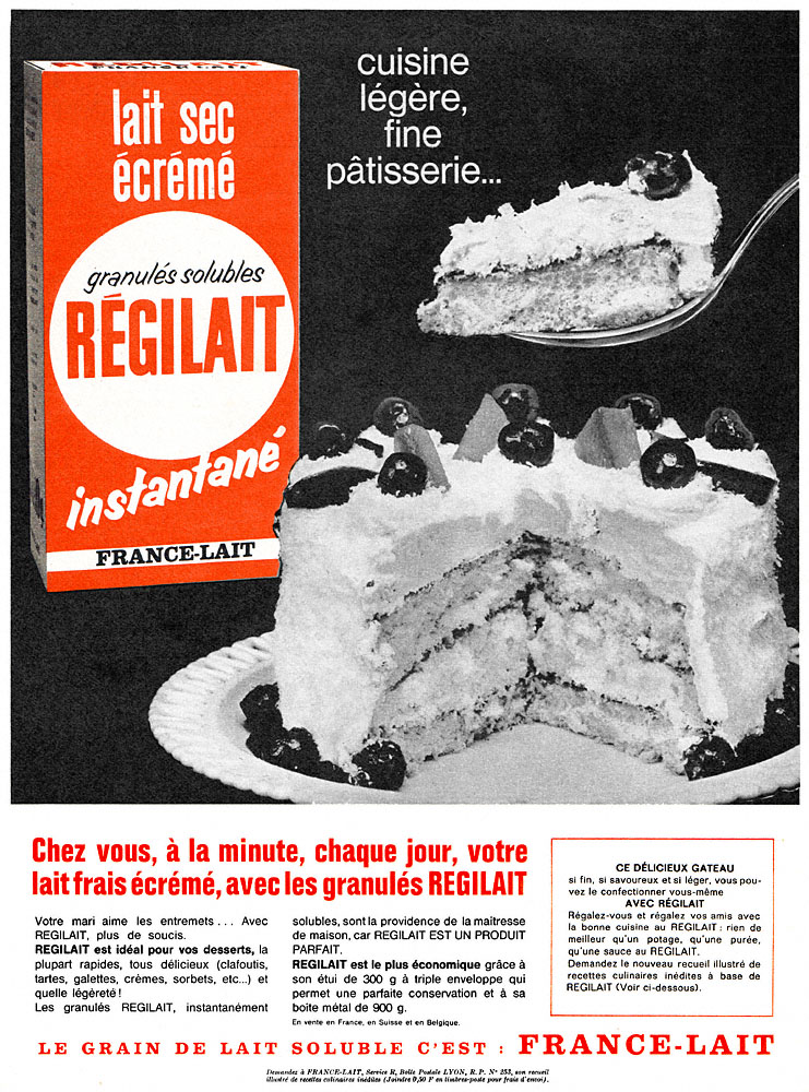 Publicit� France Lait 1964