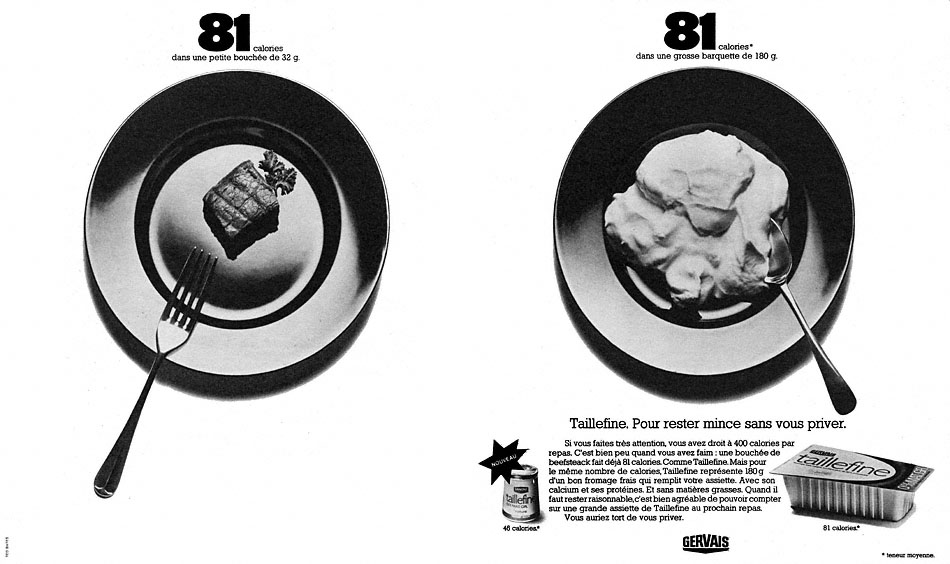 Publicit� Gervais 1973