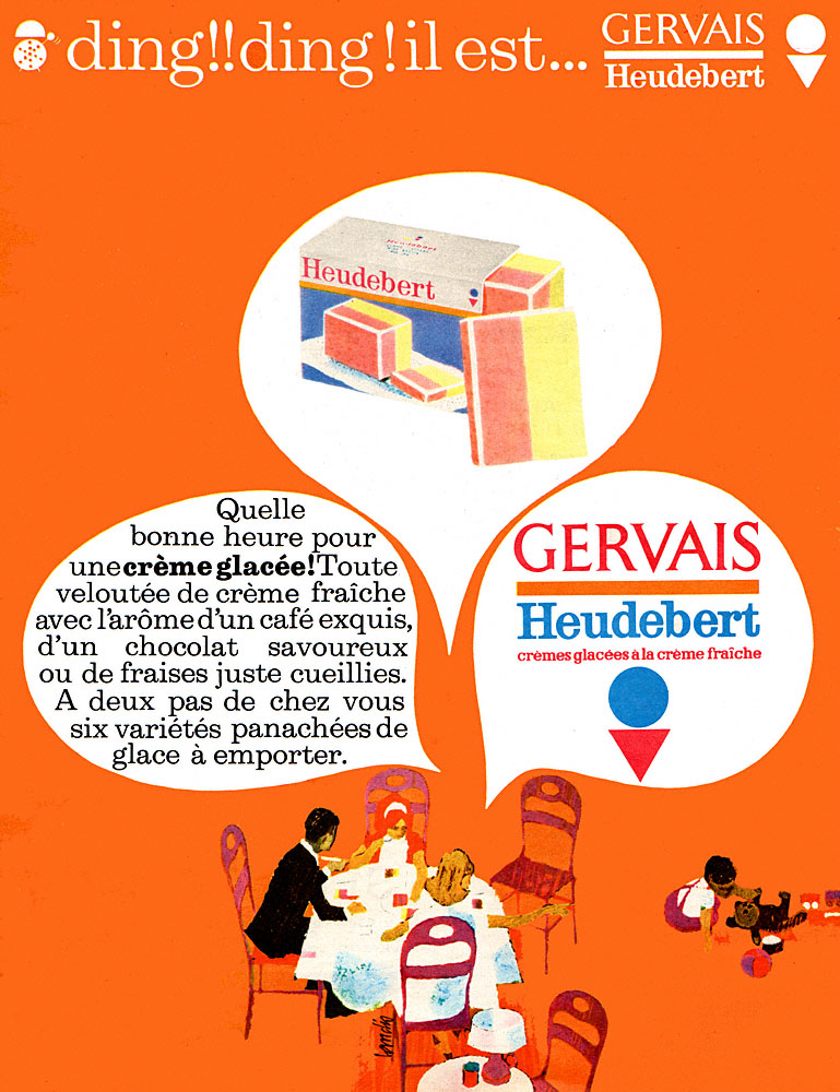 Publicit� Gervais 1962