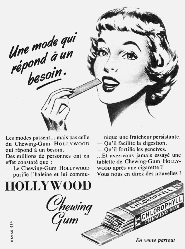 Marque Hollywood 1955