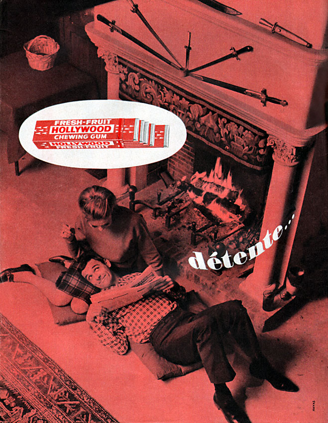 Publicit� Hollywood 1963