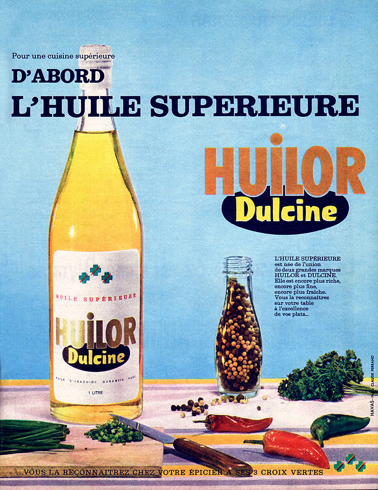 Publicit� Huilor 1962