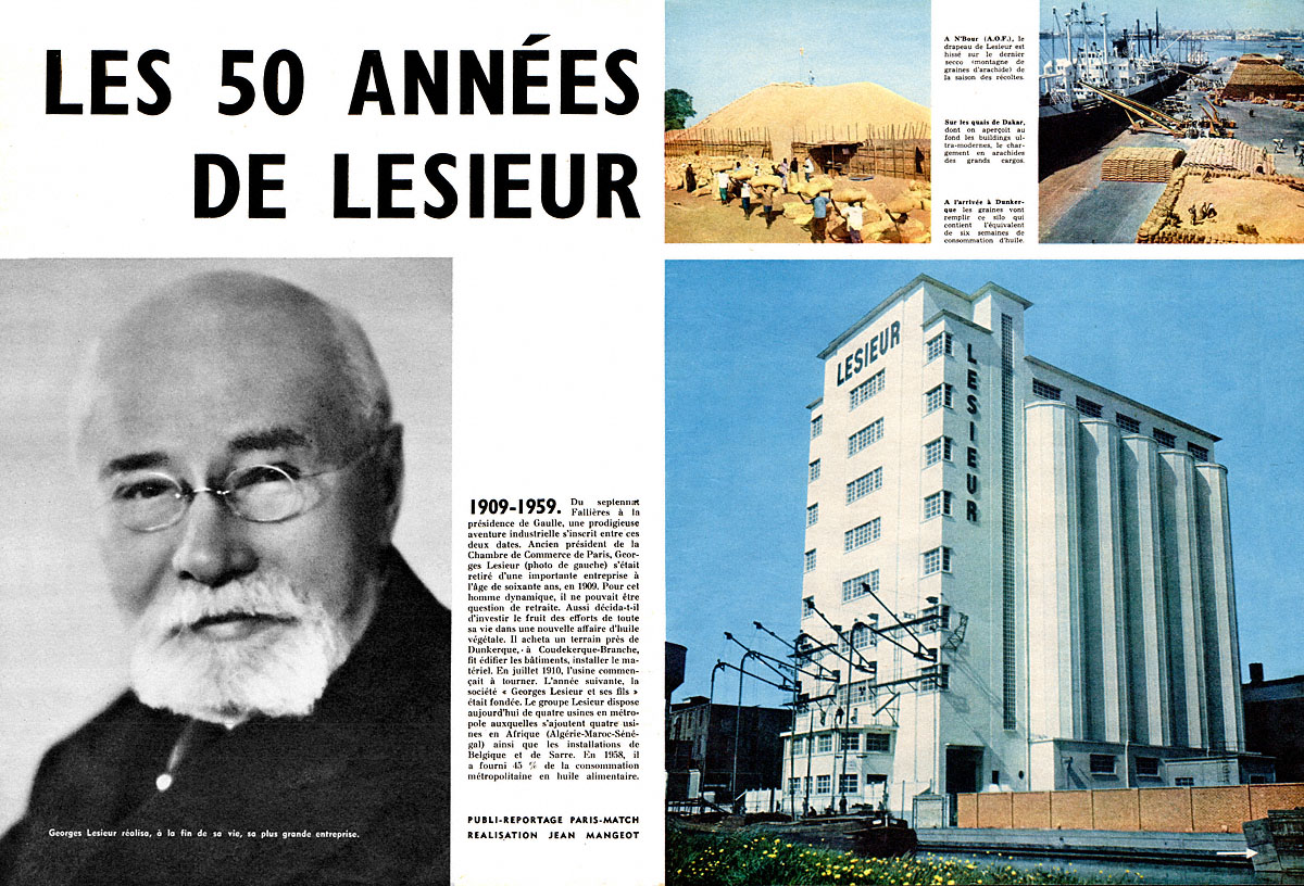 Publicit� Lesieur 1959