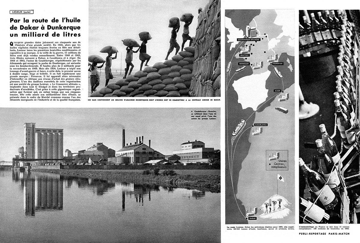 Publicit� Lesieur 1959