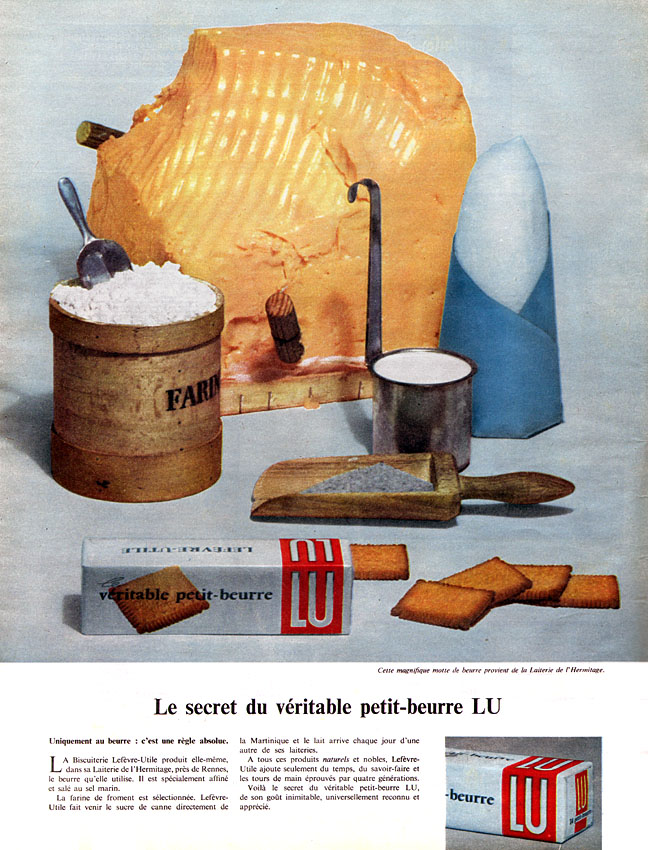 Publicit� Lu 1959