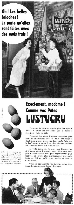 Marque Lustucru 1955