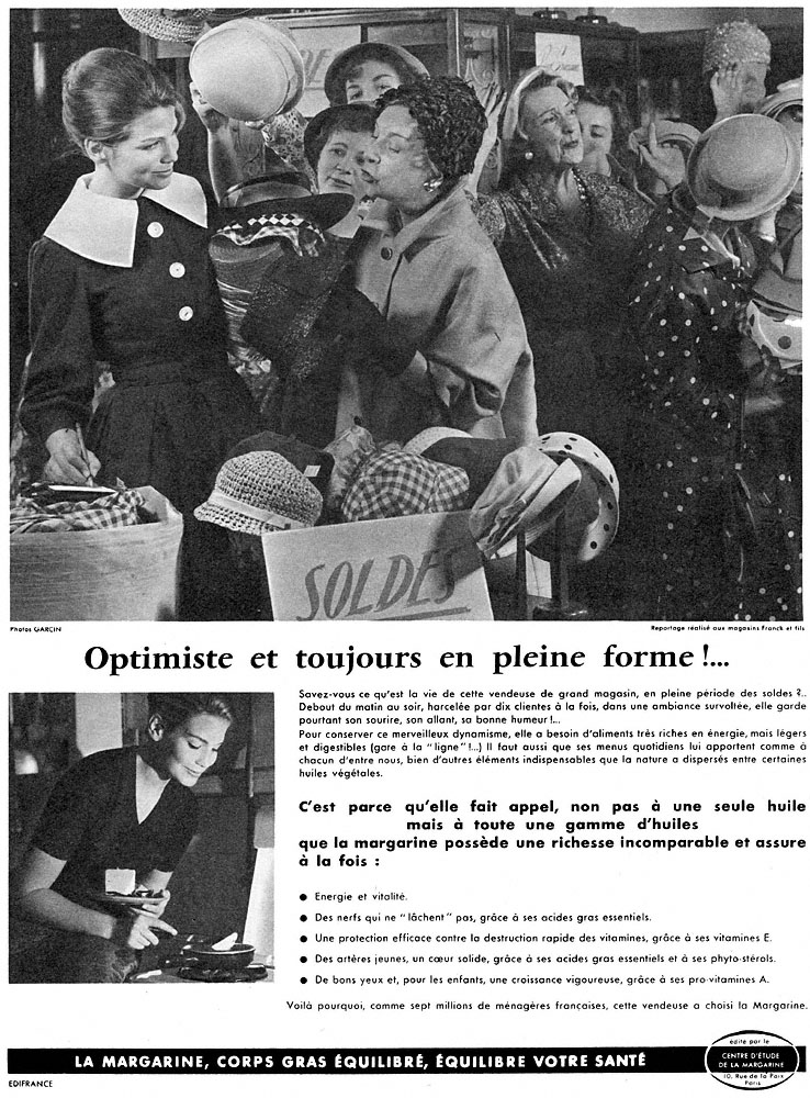 Marque Margarine 1959