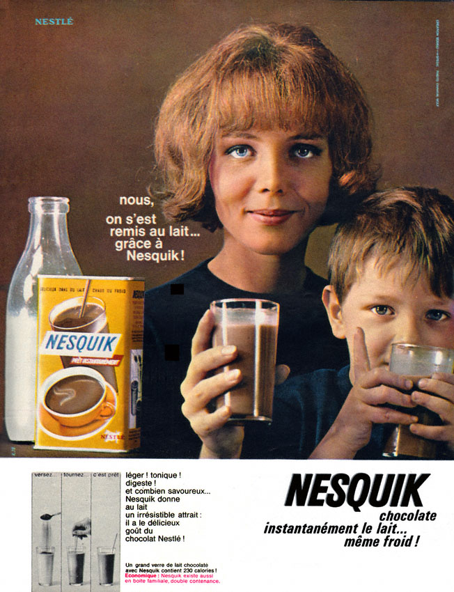 Publicit� Nesquik 1963
