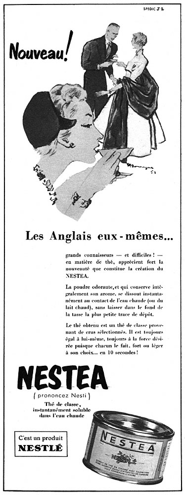Marque Nestl� 1954