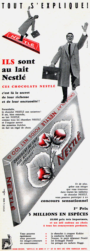Marque Nestl� 1958