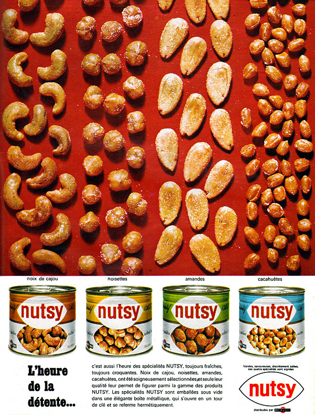 Publicit� Nutsy 1964
