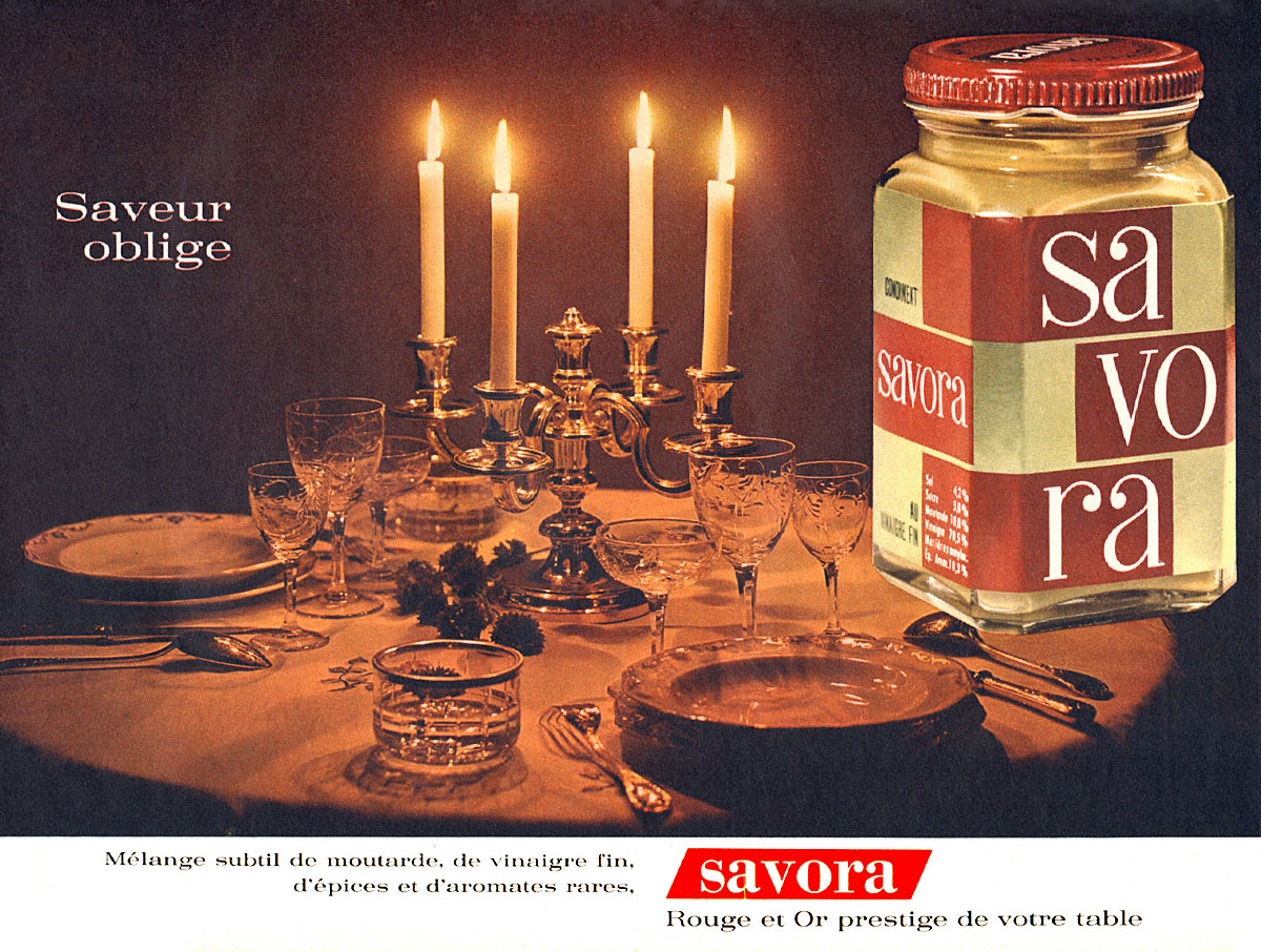 Publicit� Savora 1967