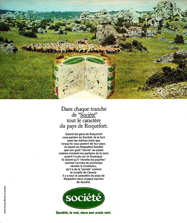 Publicit� Societe 1974