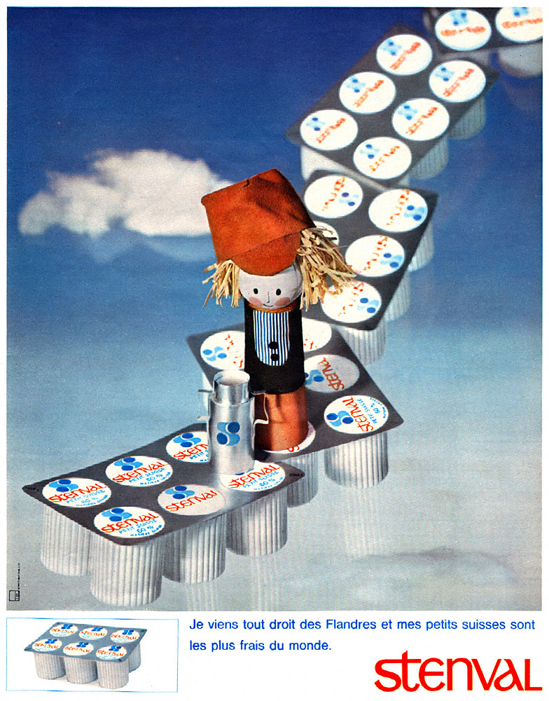 Publicit� Stenval 1967