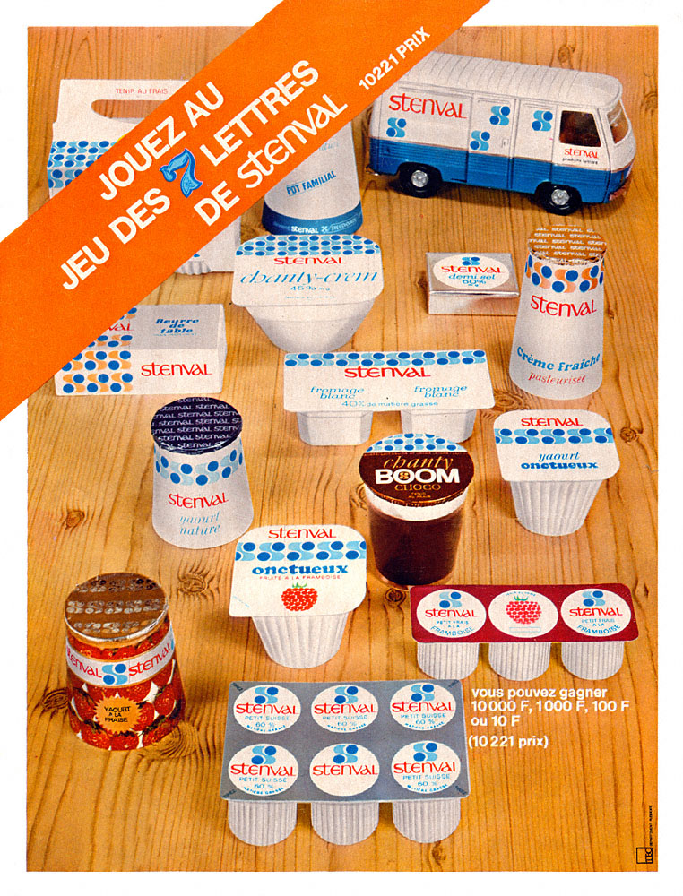 Publicit� Stenval 1968